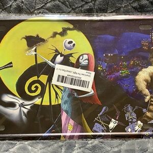 The Nightmare Before Christmas novelty license plate